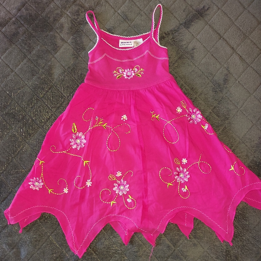 PINK Dress Floral Design